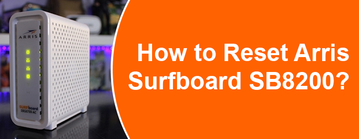 Reset Arris Surfboard SB8200